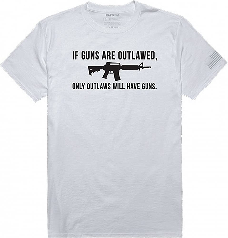 Tactical Graphic T, Outlawed, White, L