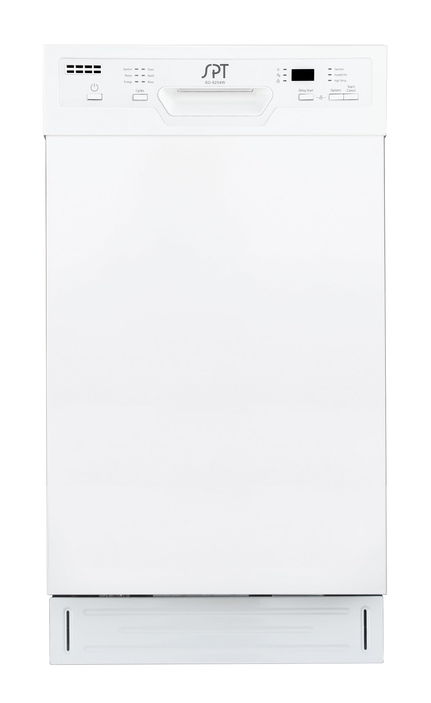 Energy Star 18 Built-In Dishwasher w/Heated Drying - White