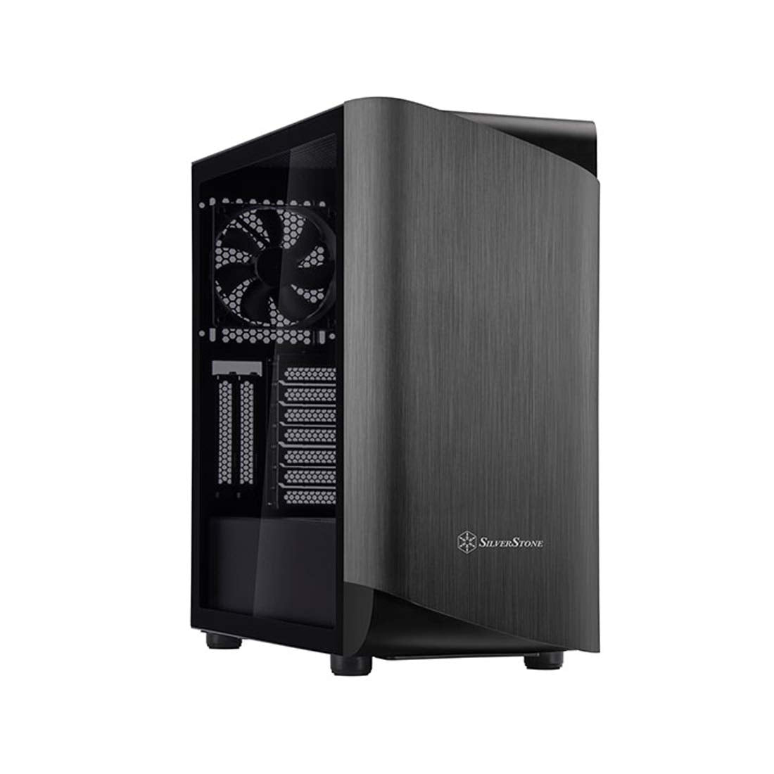 ATX Case/ ARGB Lighting/ 200mmx2+120mm Black Fan x1/Type Cx1+U3x2+CITA Audio x1/3.5x2+2.5”x6 / TG Side Panel /Gunmetal AL Bezel+ Black Body