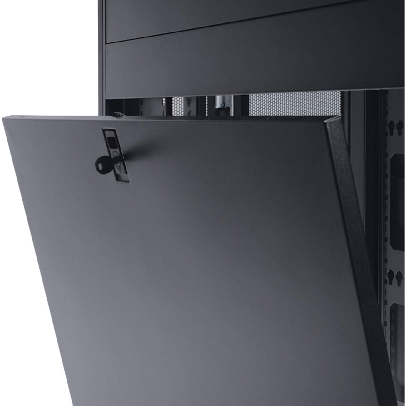 48U RACK ENCLOSURE SIDE PANEL SERVER CABINET W KEY LOCKING LATCH