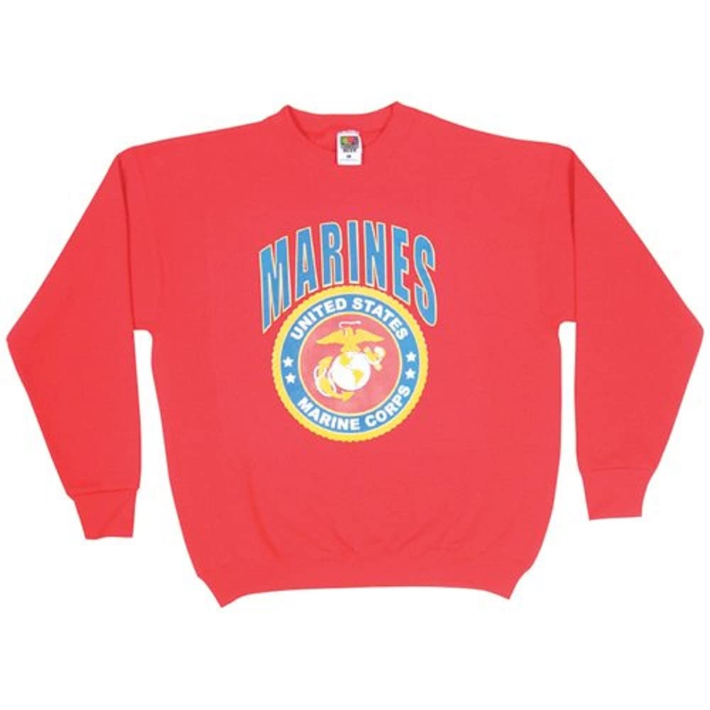 Marines Insignia Sweatshirt Red - Large