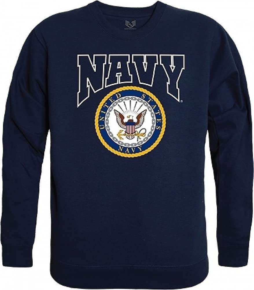 Graphic Crewneck, Navy, Navy, L