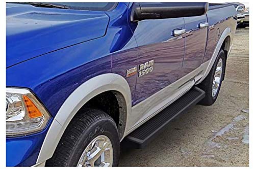 2009-2018 Dodge Ram 1500 Quad Cab 6061 Aircraft Aluminum Black finishing iRunning Board