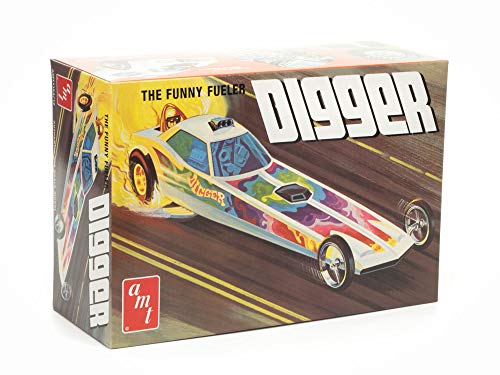 Amt Digger Dragster Fooler Fueler 1:25 Scale Model Kit