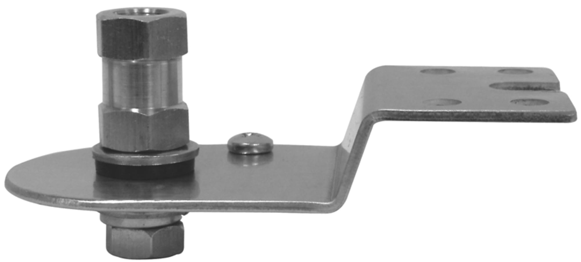 ACCESSORIES UNLIMITED - STAINLESS STEEL FENDER ANTENNA MOUNT FOR LEFT OR RIGHT SIDE FOR 2007 & UP WRANGLER JEEPS
