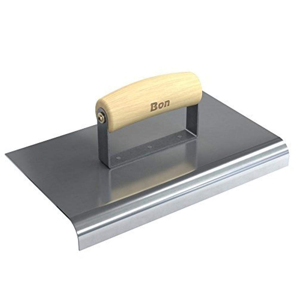 Bon 12-464 Edger - Stainless Steel 10-inch X 6-inch - 3/4-inch Radius X 1-inch Lip Wood Handle