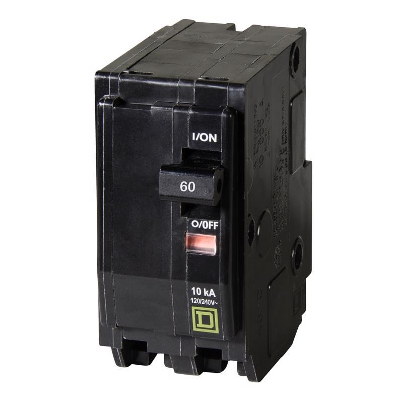 Square D Qo 60 Amps Standard 2-Pole Circuit Breaker