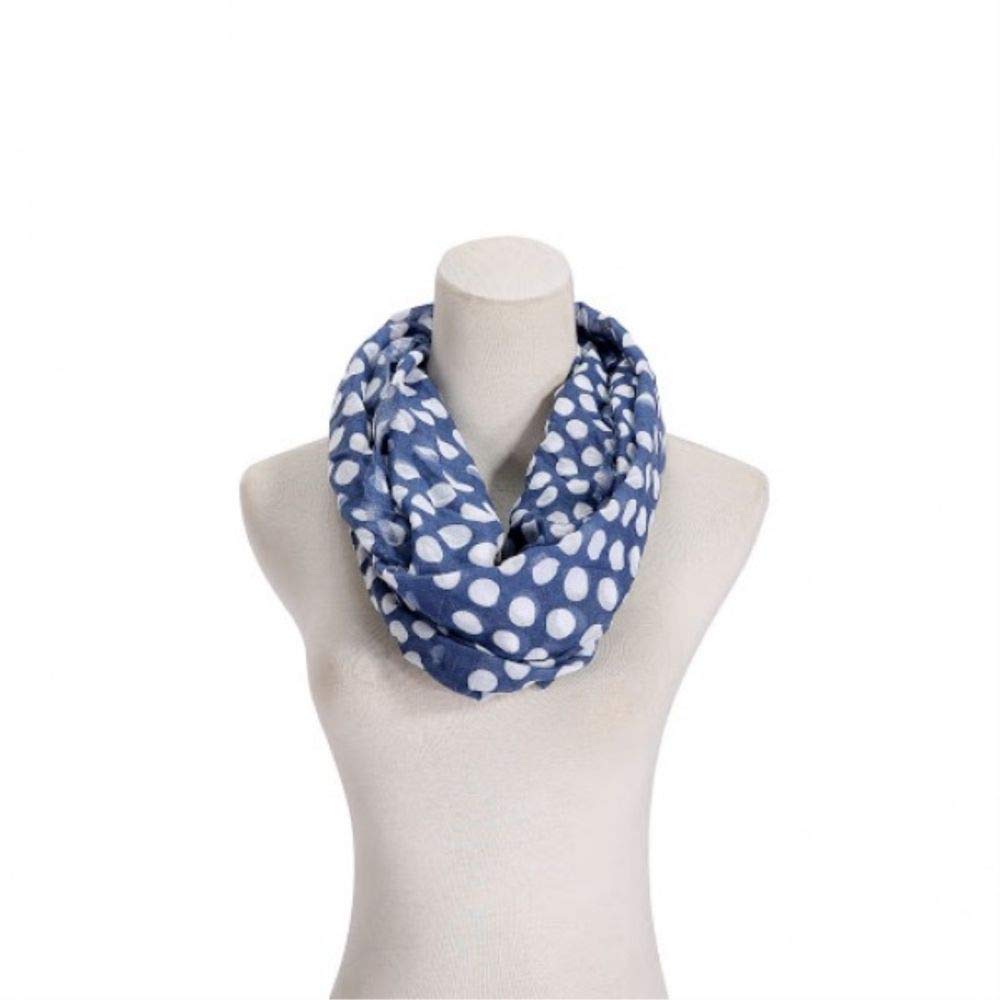 INFINITY SCARF - DARK BLUE