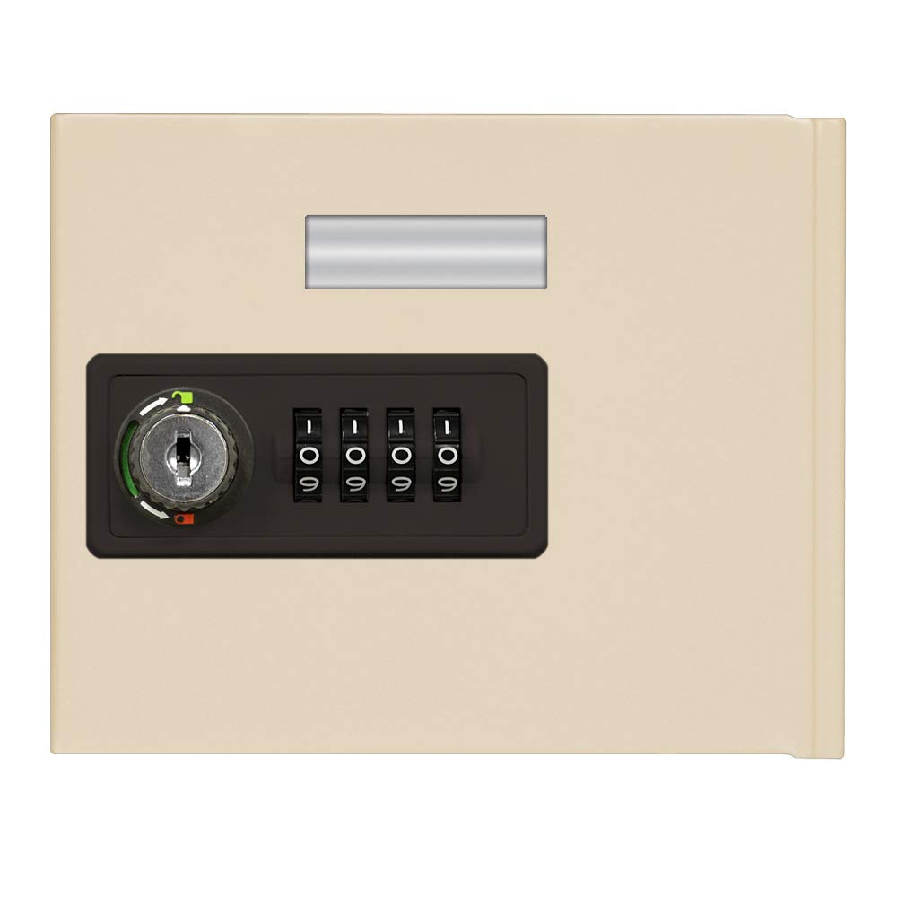 Replacement Door with Resettable Combination Lock - Standard A Size - for Cell Phone Locker - Sandstone