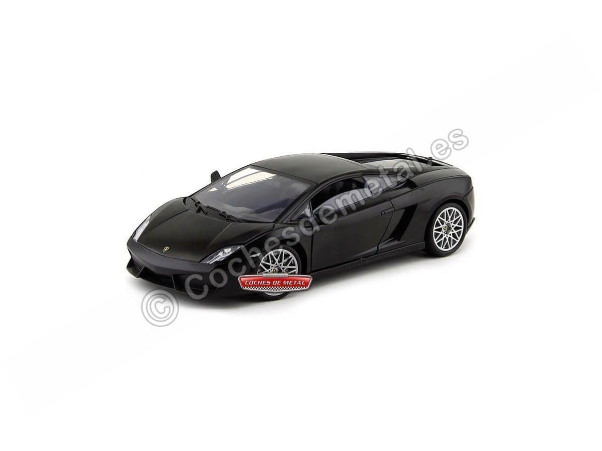 Lamborghini LP 560-4 Black 1/18 Diecast Car Model by Motormax