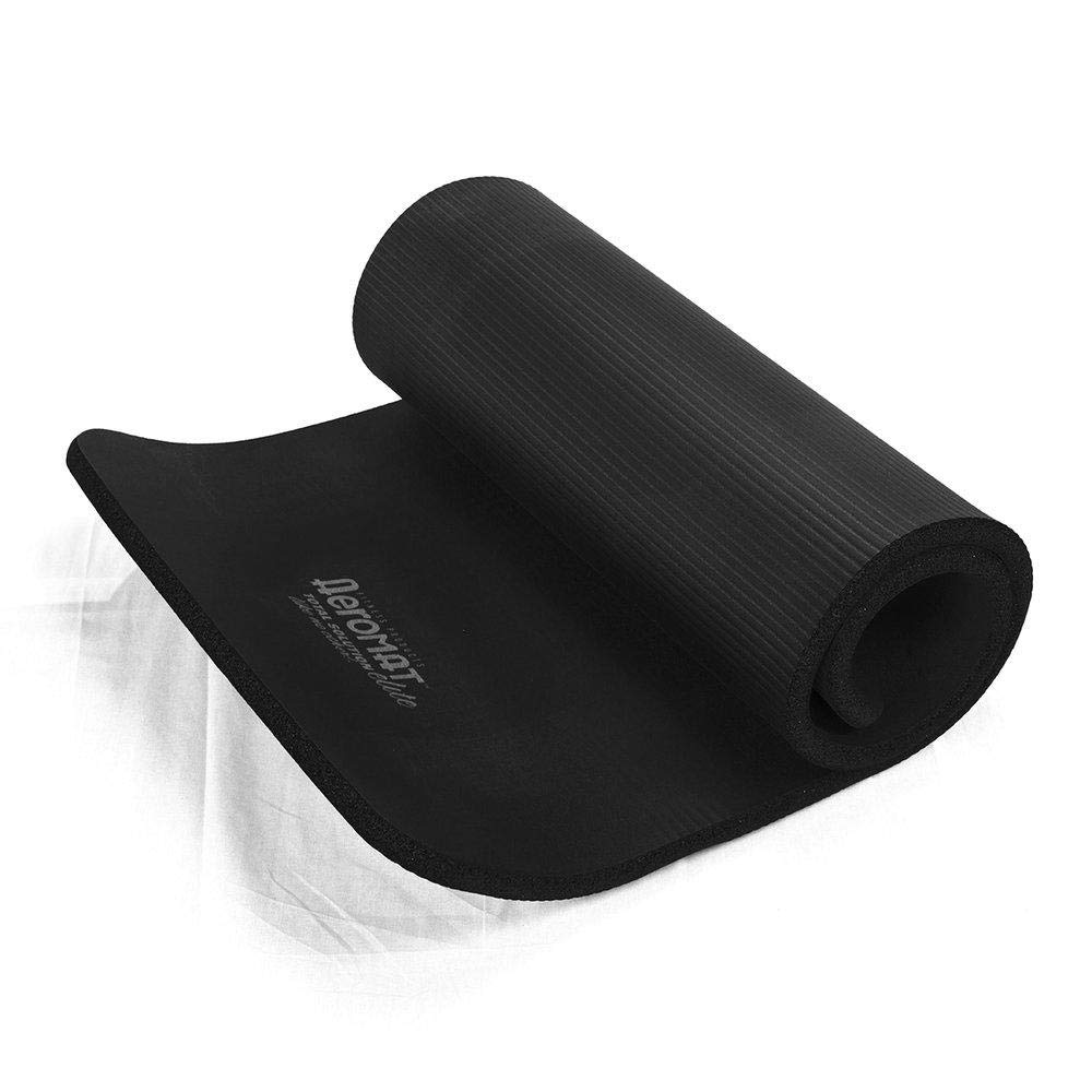 Aeromat Elite Dual Surface Aeromat (Ribbed / Smooth), 5/8X23X72 - Black