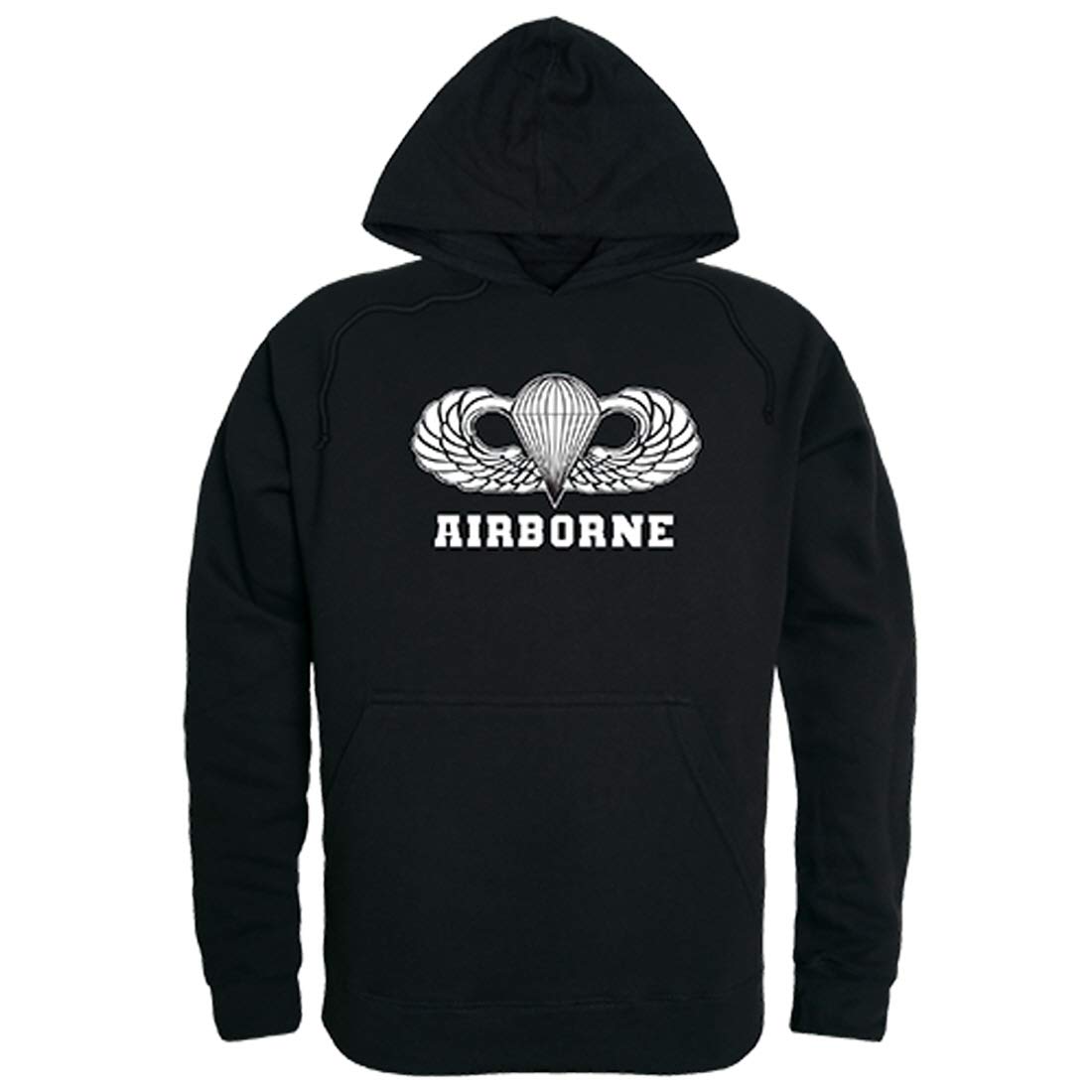 Graphic Pullover, Airborne, Black, M