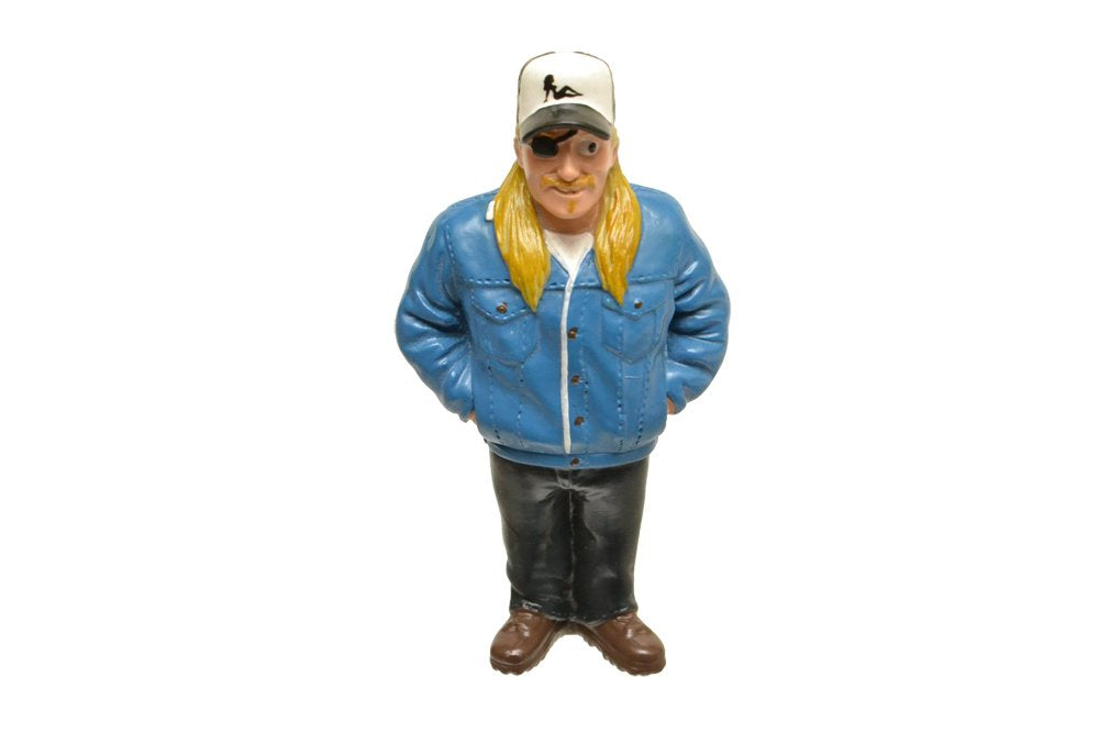 One Eyed Jack Trailer Park Figure For 1:18 Scale Diecast Model Cars by American Diorama