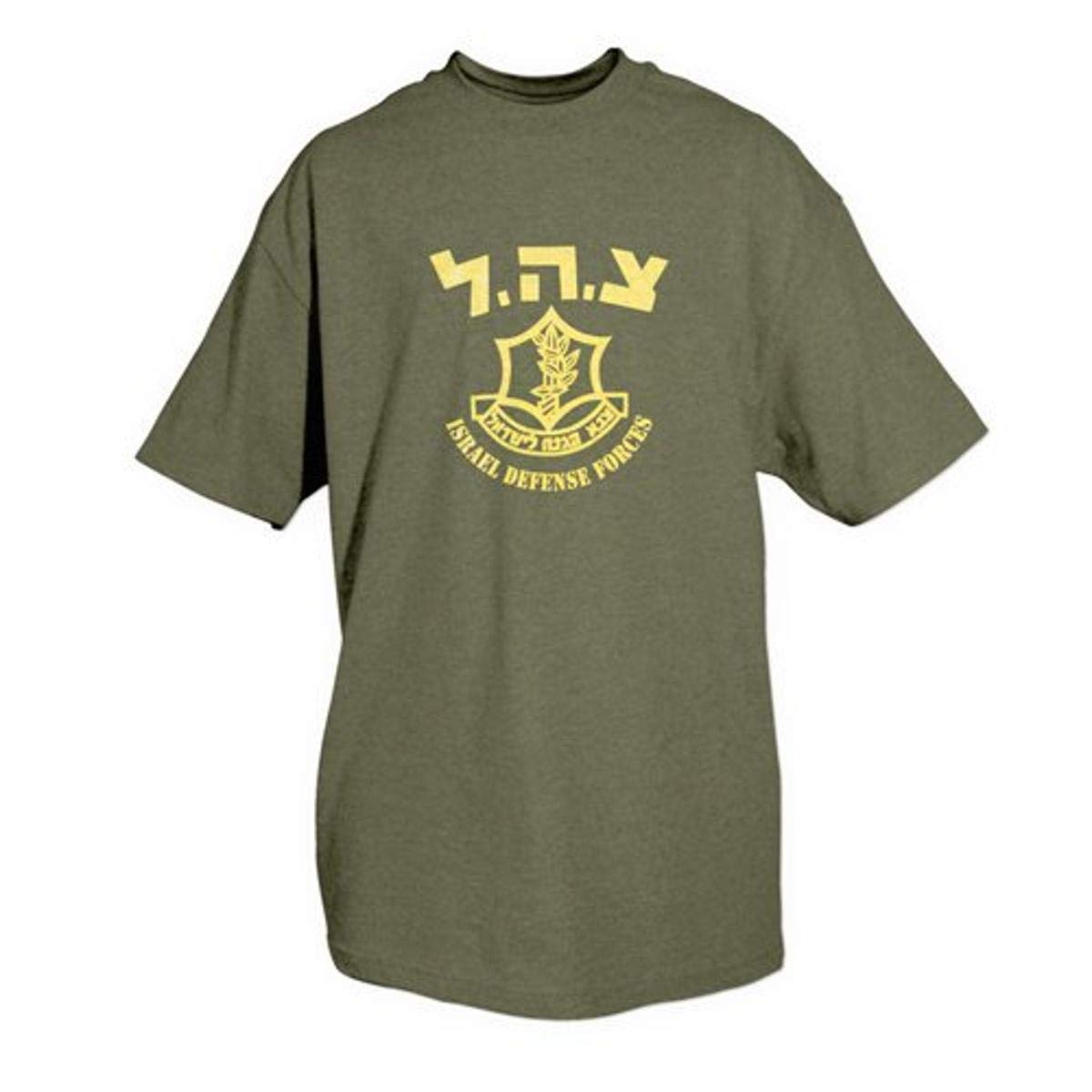 Israeli Defense T-Shirt, Olive Drab 2XL