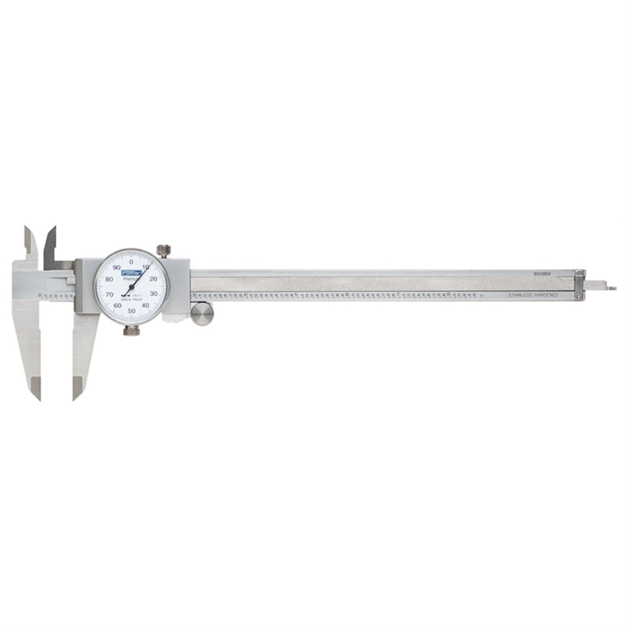 Fowler 0-8' Whiteface Machinist Grade Dial Caliper 52-008-708-0