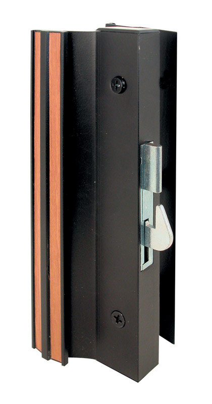 Handle St Glass Dr Blk (Pack Of 1)