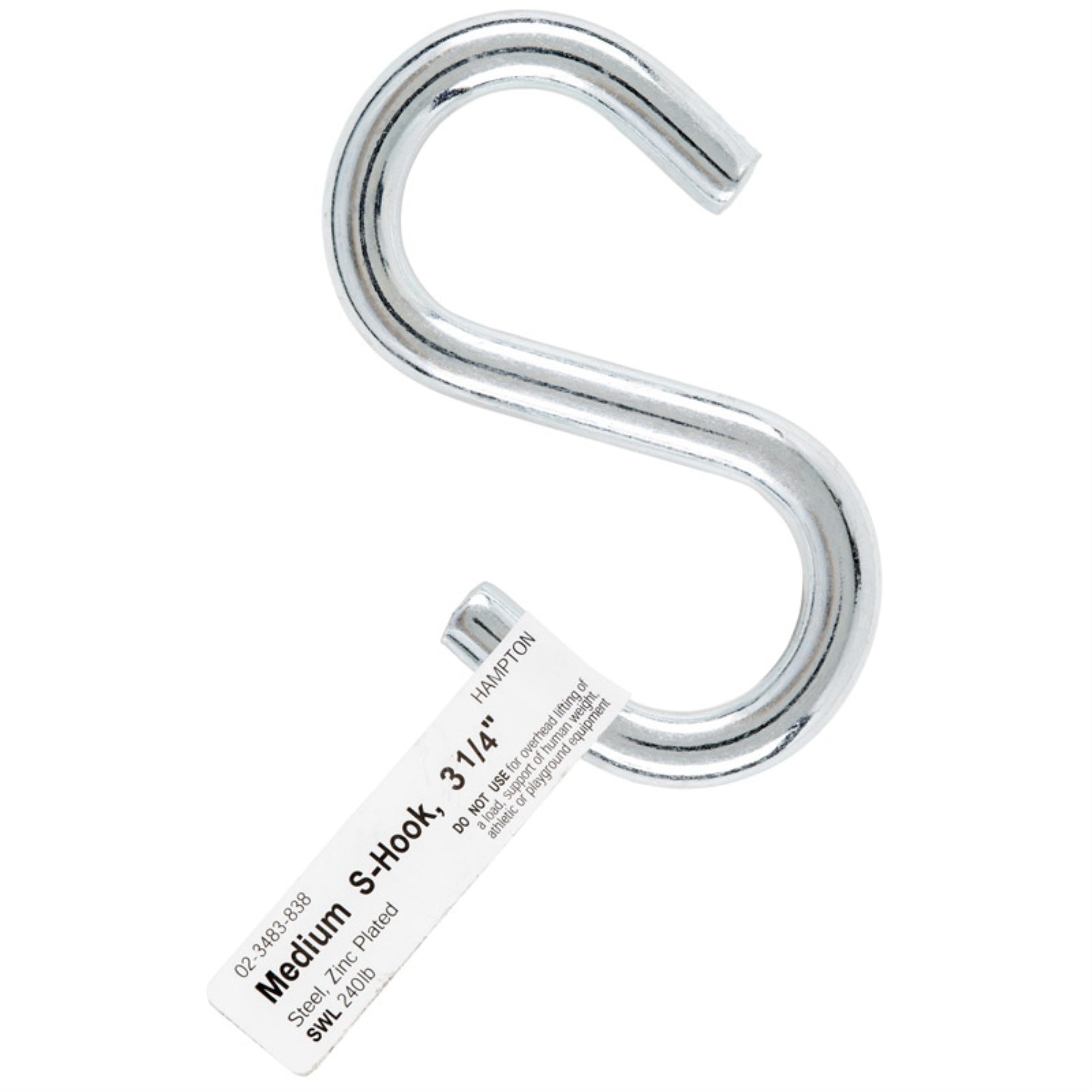 Hook S Med 327X3-1/4 (Pack Of 20)