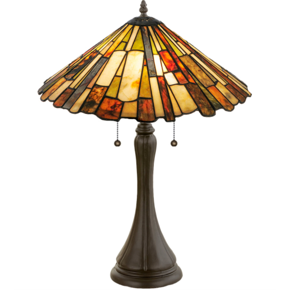 23'H Delta Jadestone Table Lamp