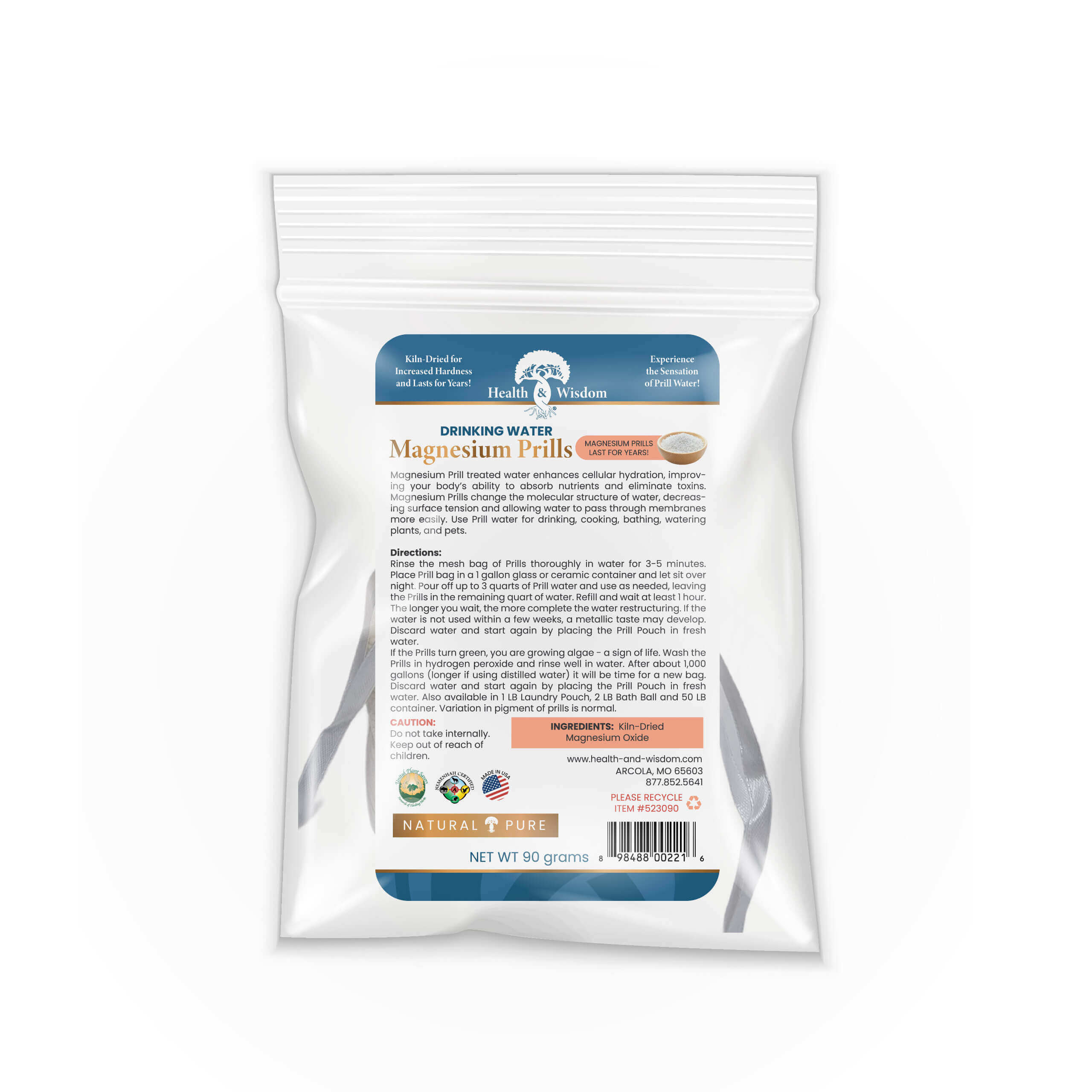 Magnesium Prills ~ Lasts for years! - 523090