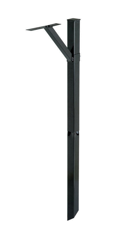 Post Mailbx Steel Black (Pack Of 1)