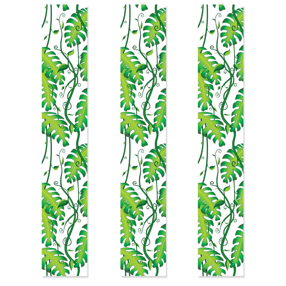 Jungle Vines Party Panels, (Pack Of 12)
