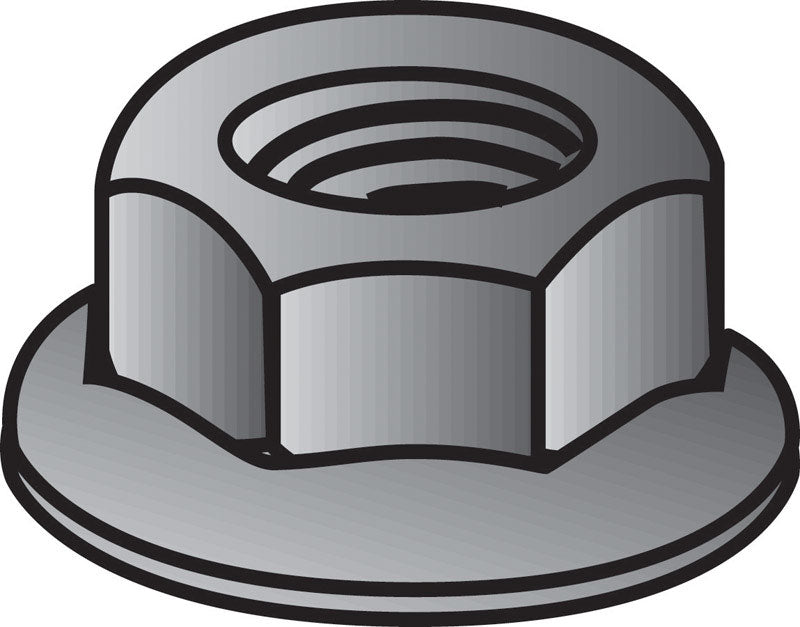Whtz Lock Nuts1/4-20 100 (Pack Of 1)