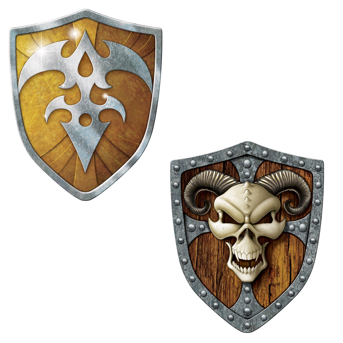 Shield Cutouts, (Pack Of 12)