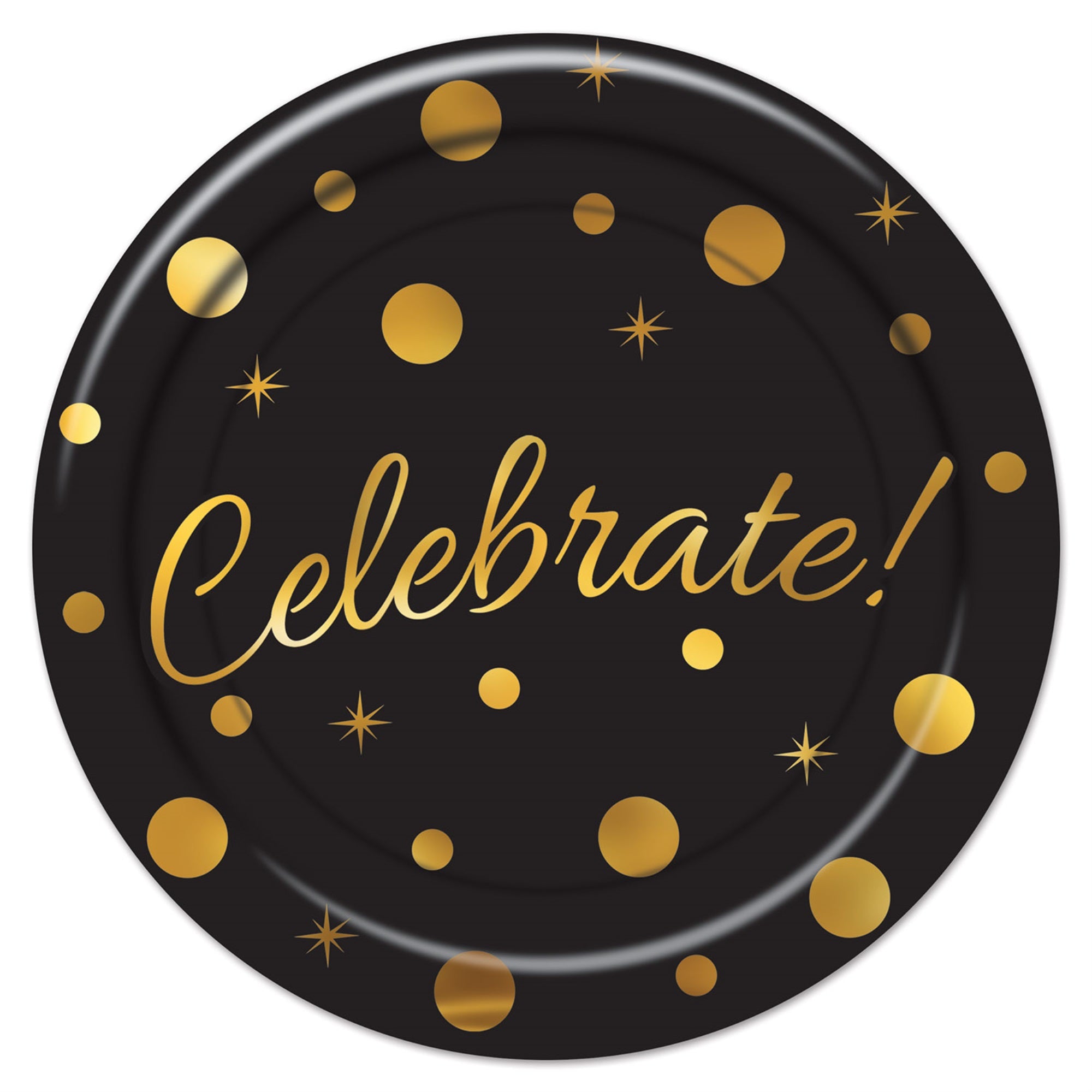 Celebrate! Plates, (Pack Of 12)