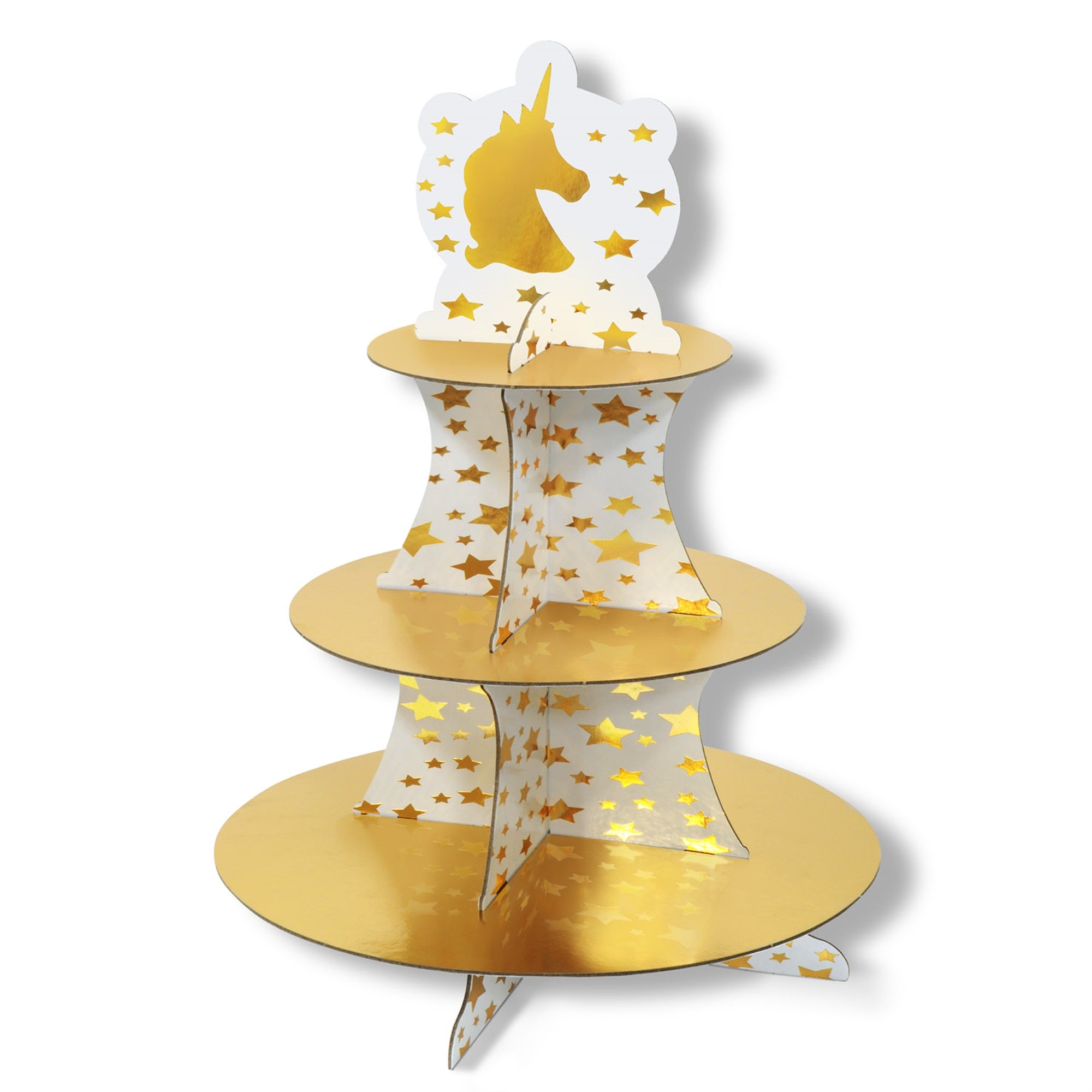 Unicorn Cupcake Stand, (Pack Of 12)