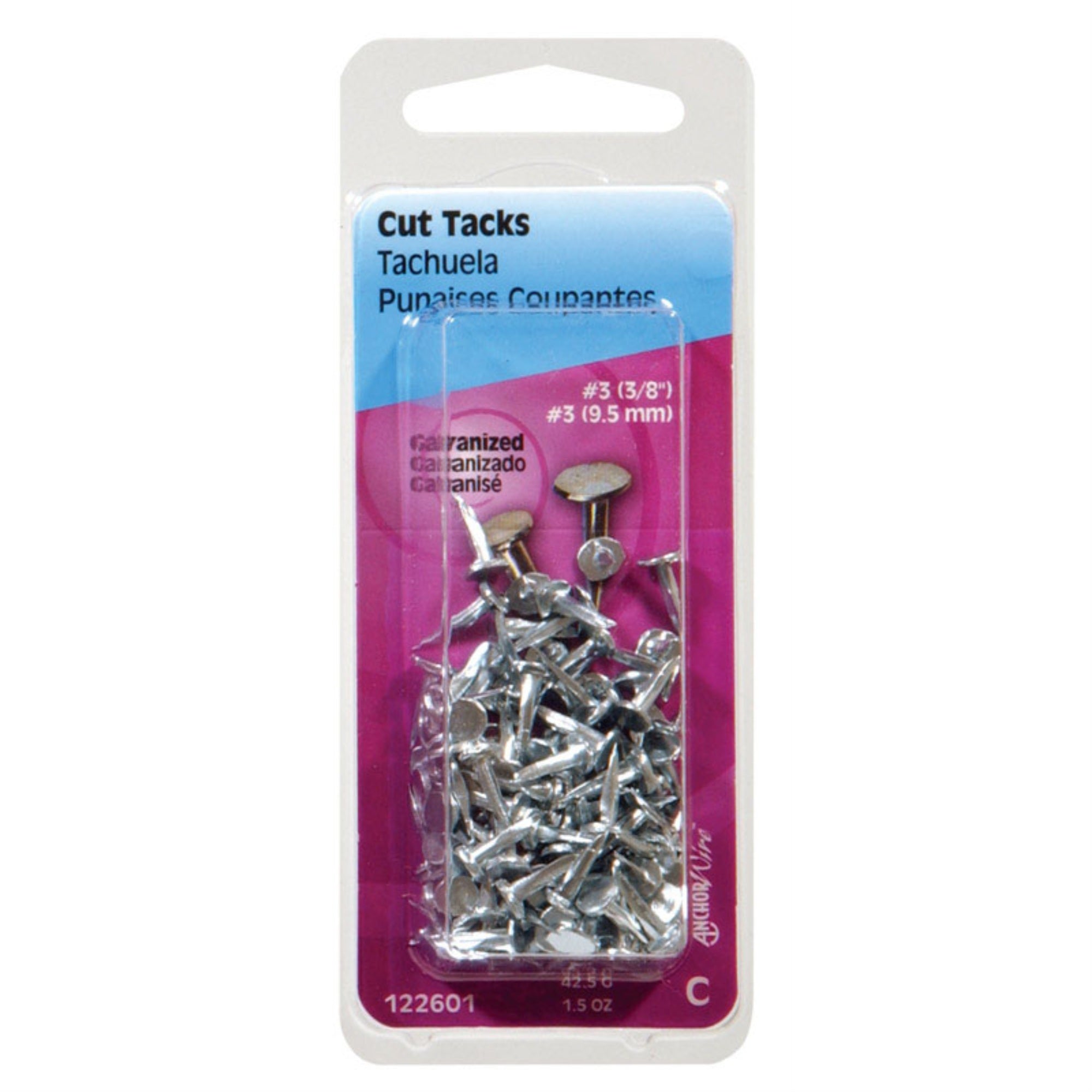 Tacks Galv #12 1.75 Oz (Pack Of 6)