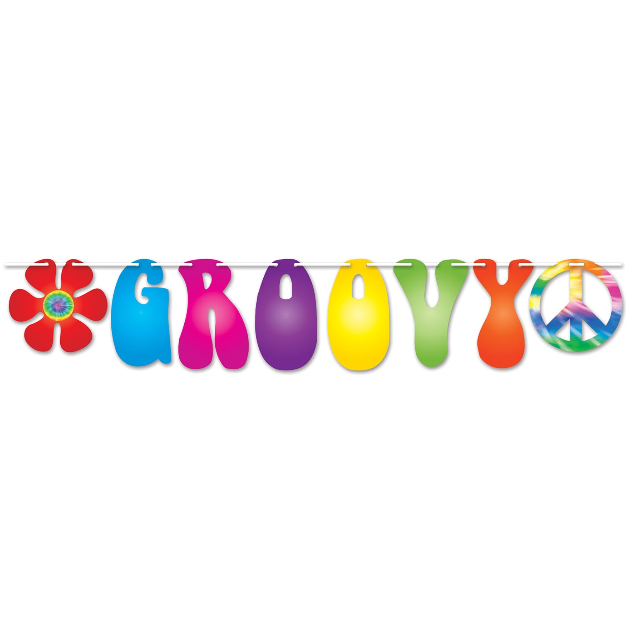 Groovy Streamer, (Pack Of 12)