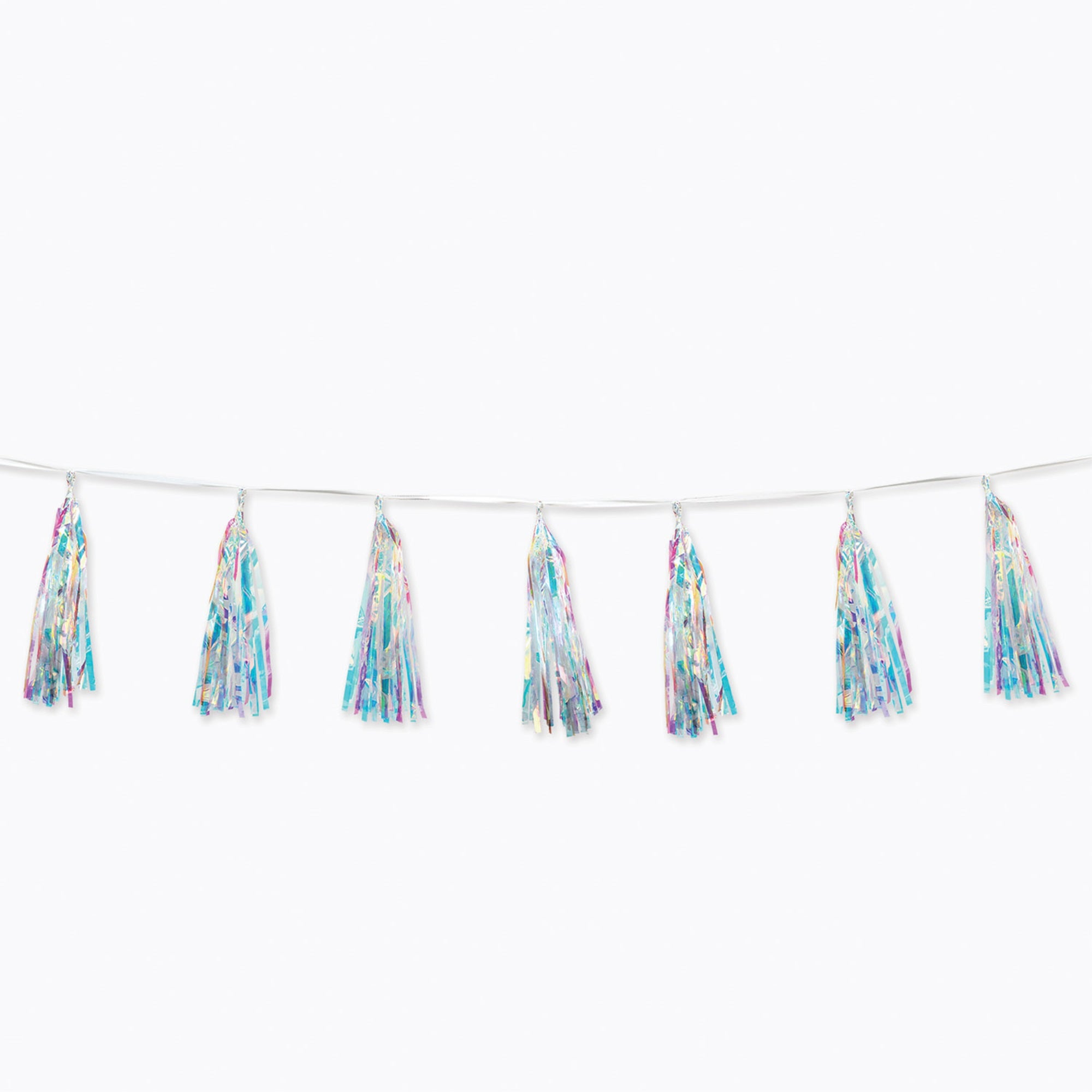 Iridescent Tassel Garland, (Pack Of 6)