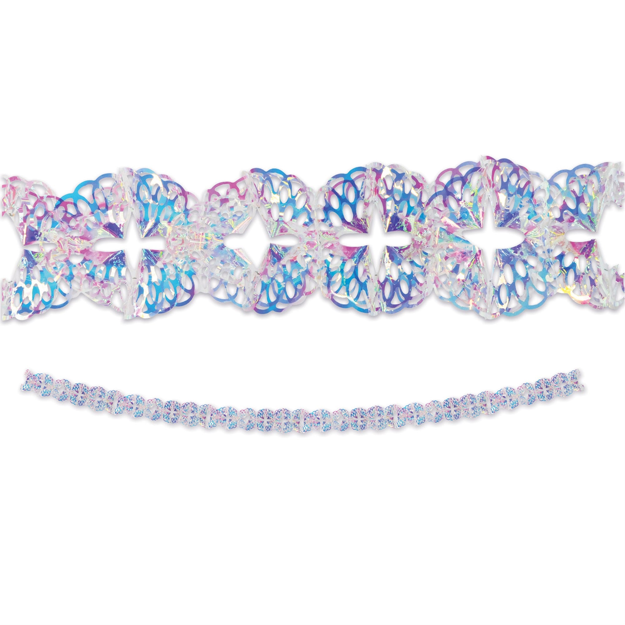Iridescent Garland, (Pack Of 6)