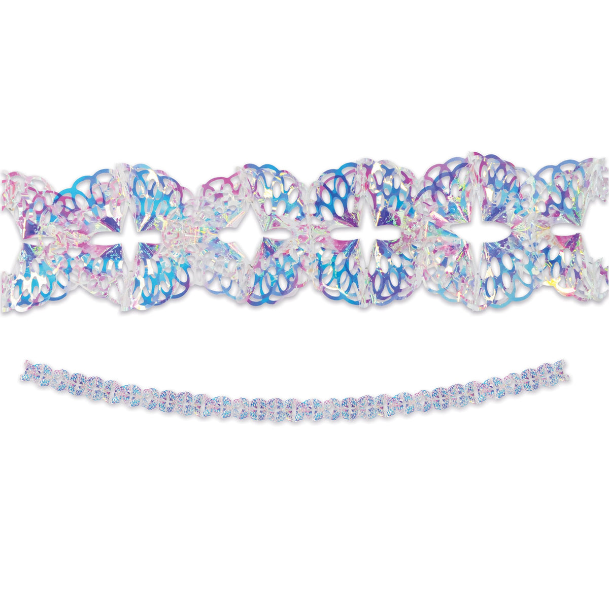 Iridescent Garland, (Pack Of 6)