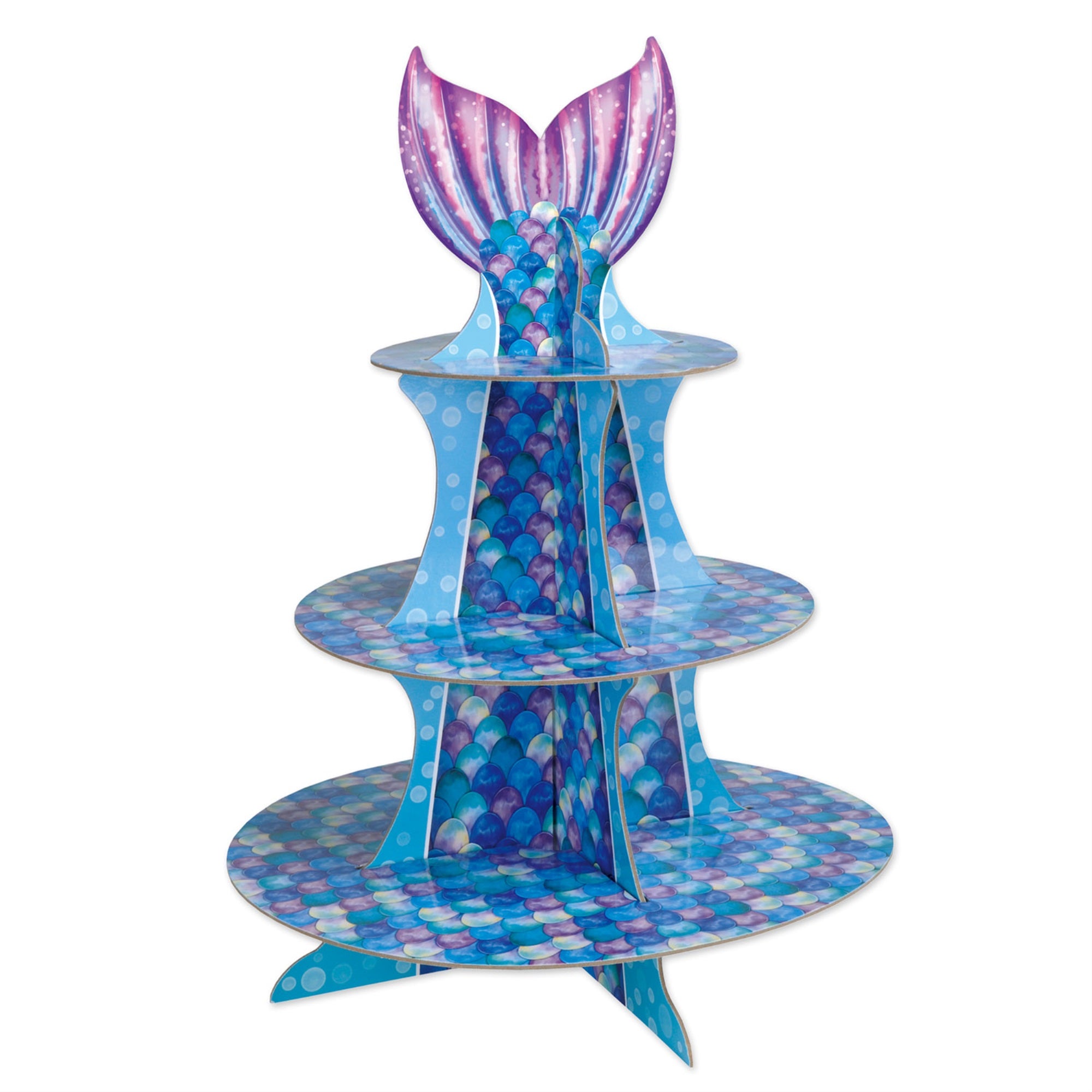 Mermaid Cupcake Stand, (Pack Of 12)