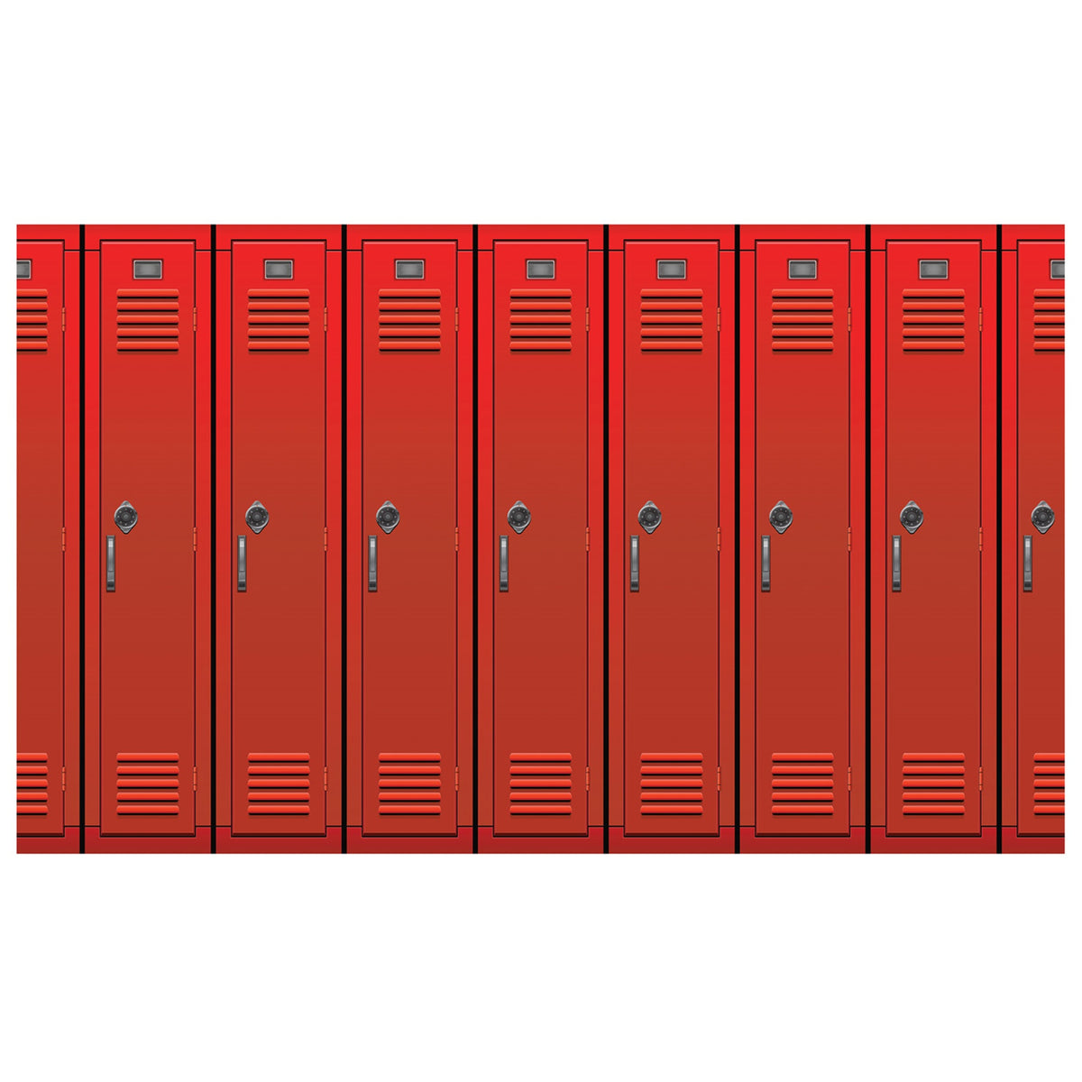Lockers Backdrop, (Pack Of 6)