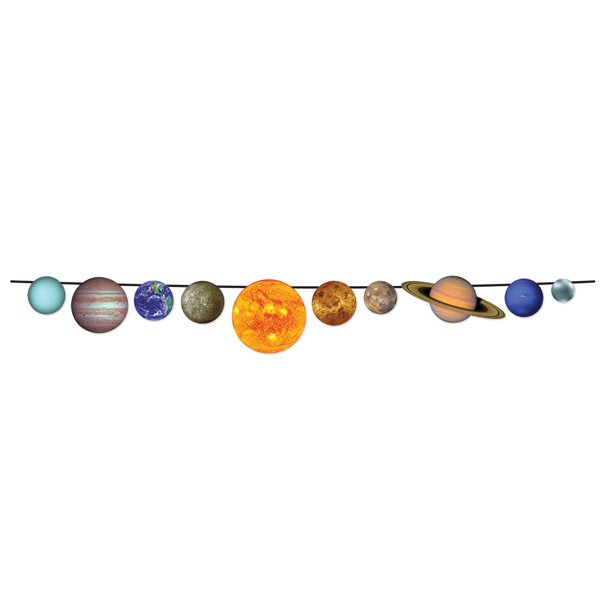 Solar System Streamer, (Pack Of 12)