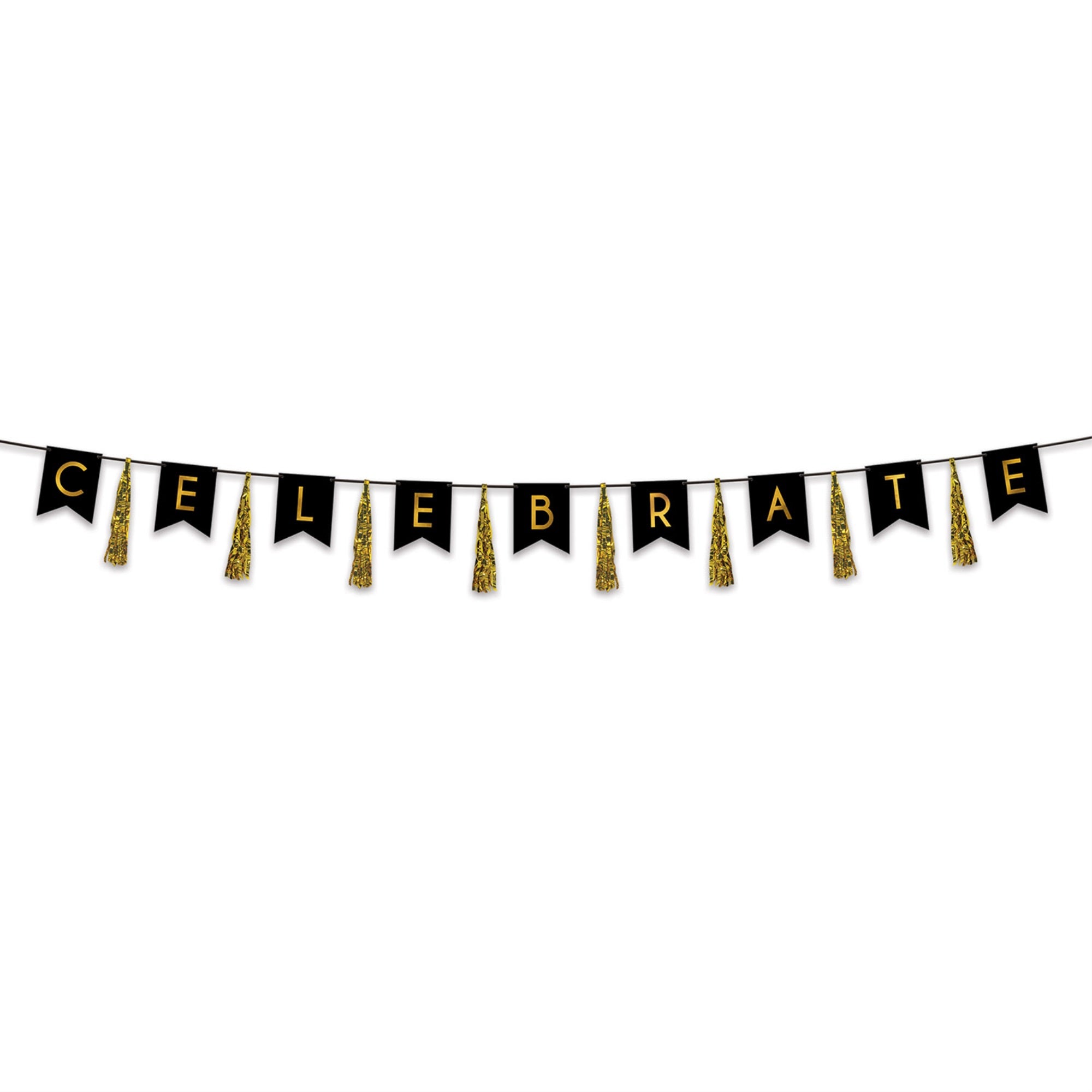Celebrate Tassel Streamer, (Pack Of 12)