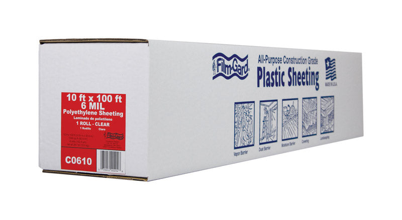 Film Poly Clr6Mil10X100' (Pack Of 1)