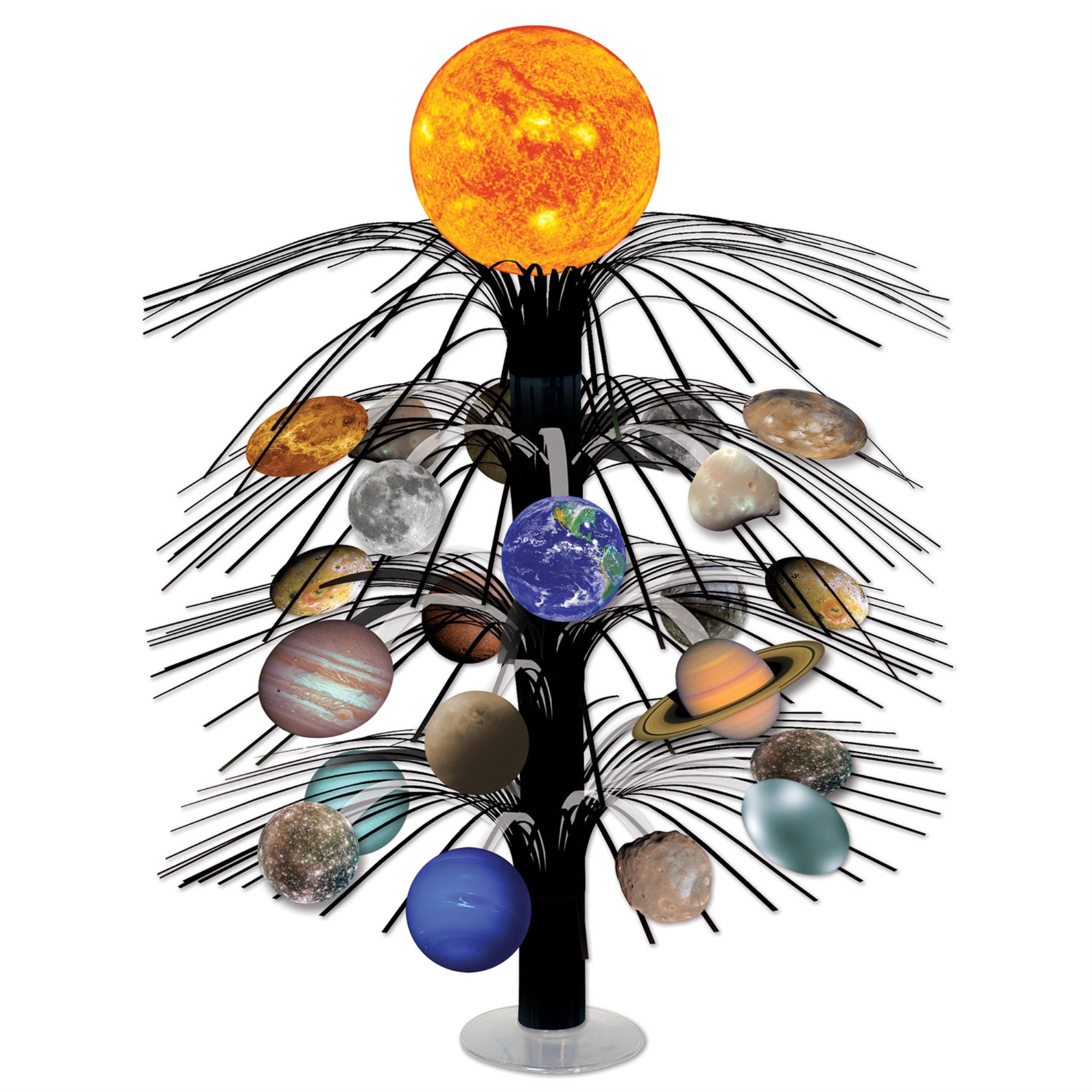 Solar System Cascade Centerpiece, (Pack Of 6)