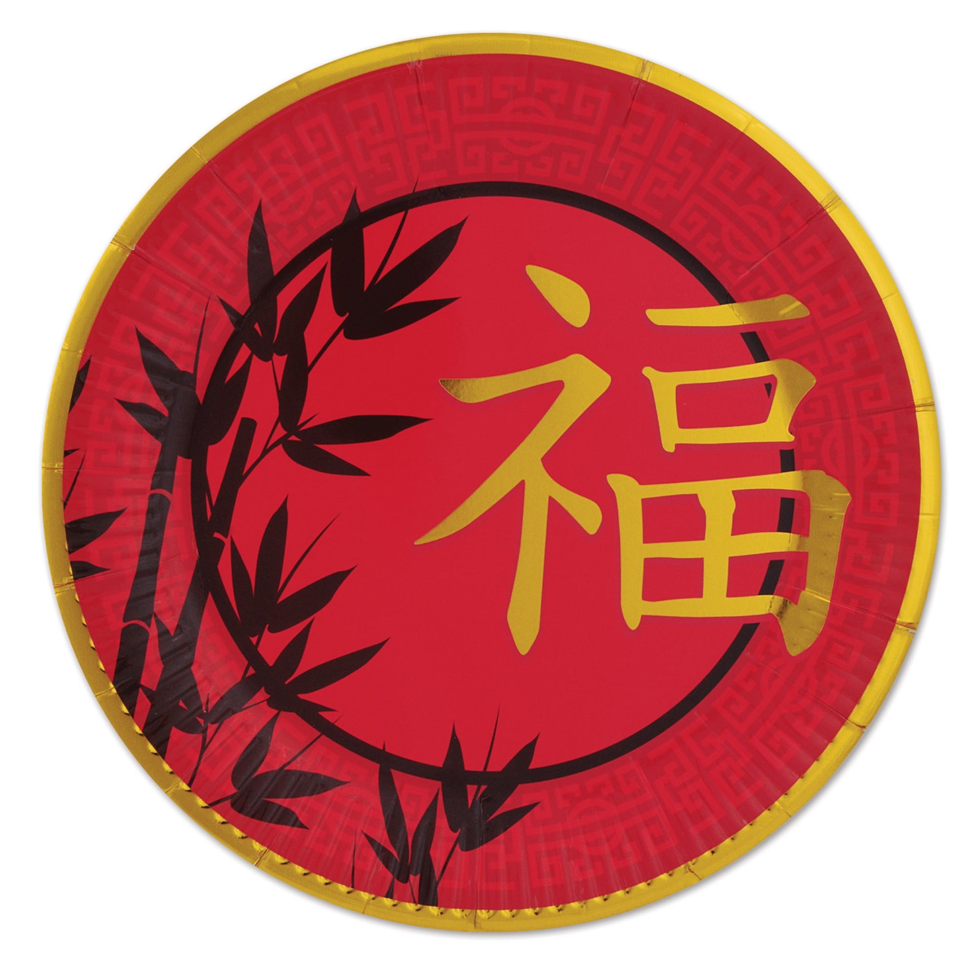 Asian Plates, (Pack Of 12)