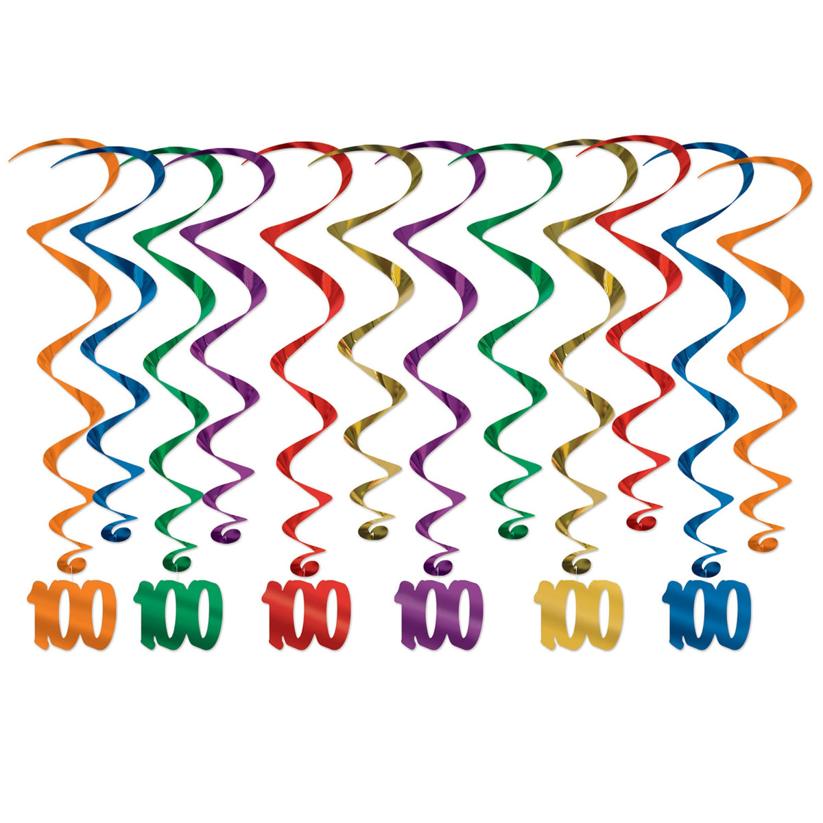 100  Whirls, (Pack Of 6)