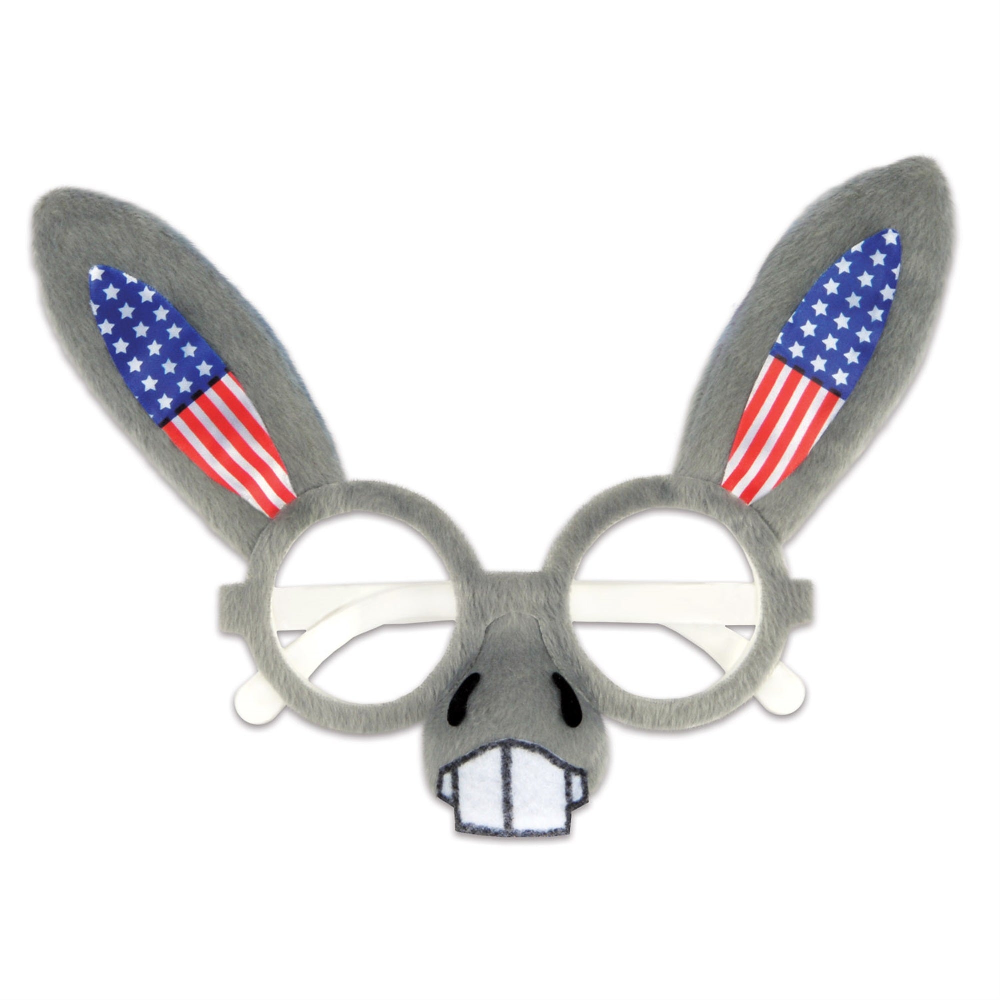 Patriotic Donkey Glasses, (Pack Of 12)