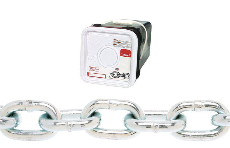 Chain Coil 1/4 Zn 100' (Pack Of 1)