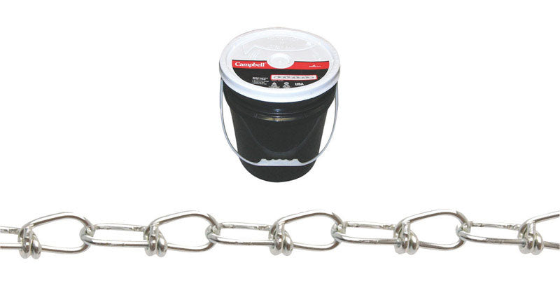 Chain Dbl Loop 2/0Zn350' (Pack Of 1)