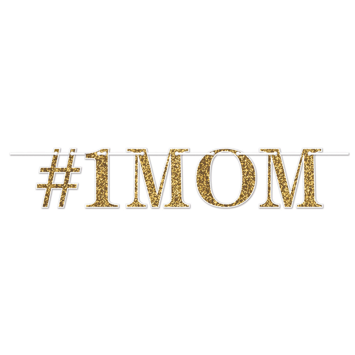 #1 Mom Streamer, (Pack Of 12)