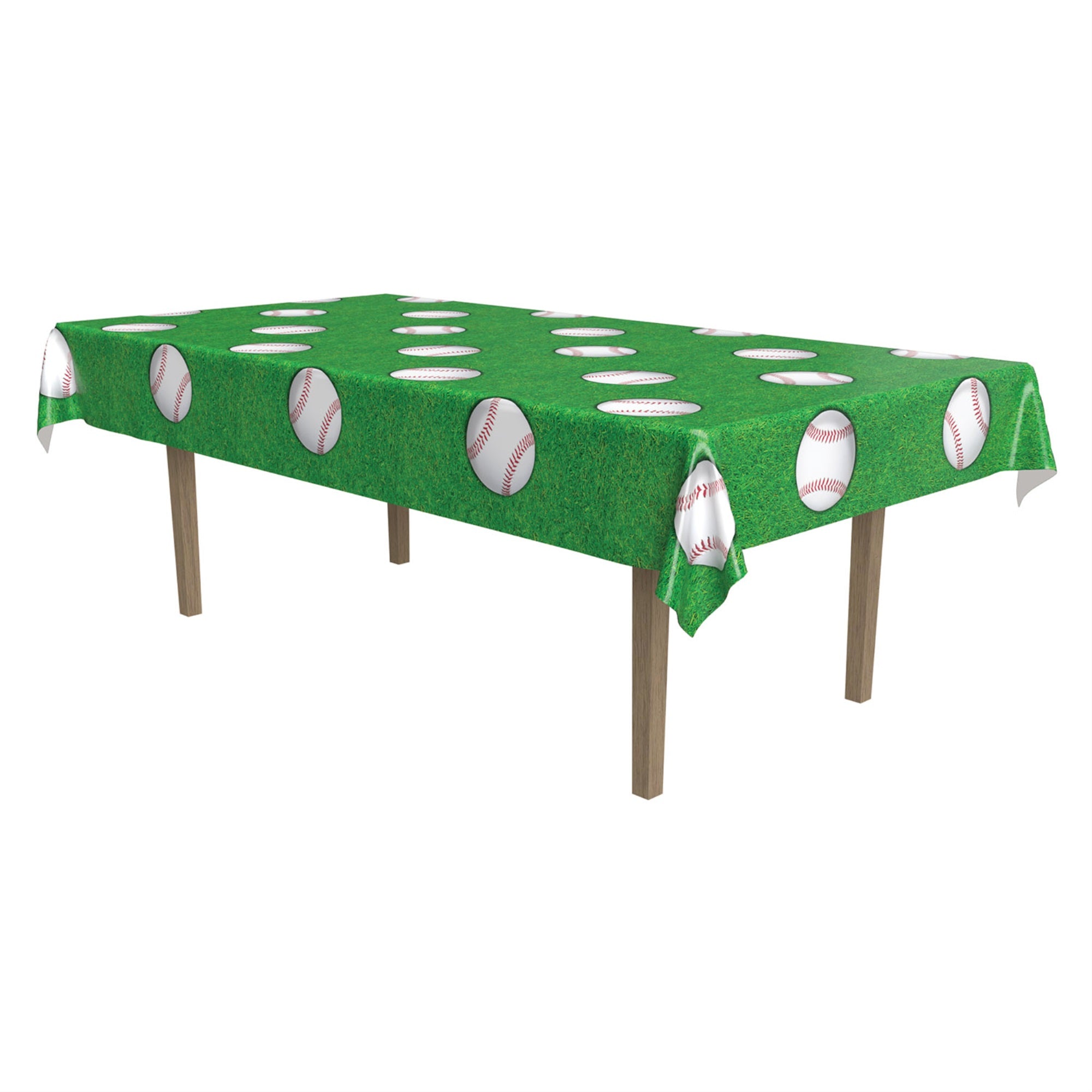 Baseball Tablecover, (Pack Of 12)
