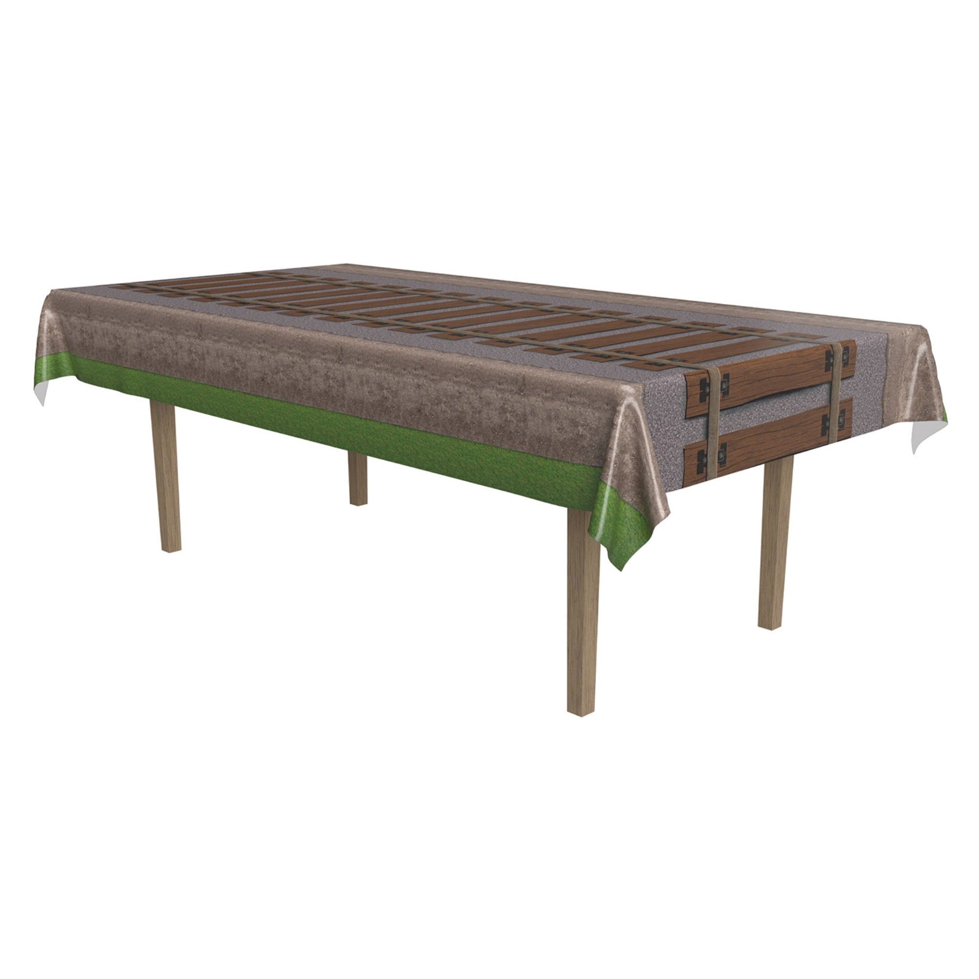 Railroad Track Tablecover, (Pack Of 12)