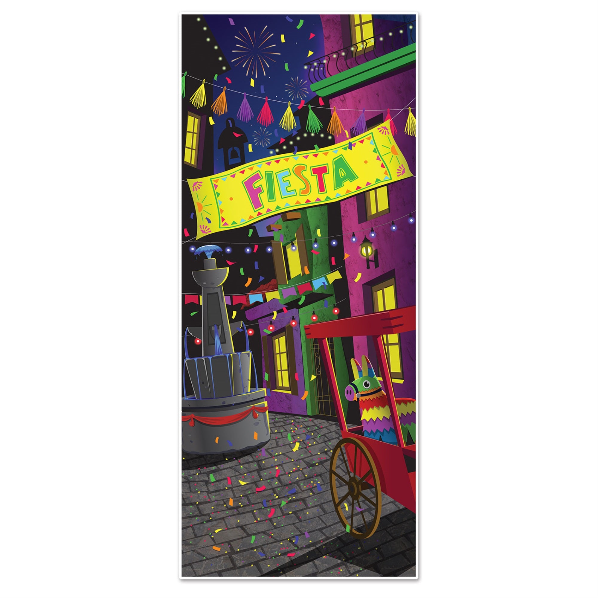 Fiesta Door Cover, (Pack Of 12)