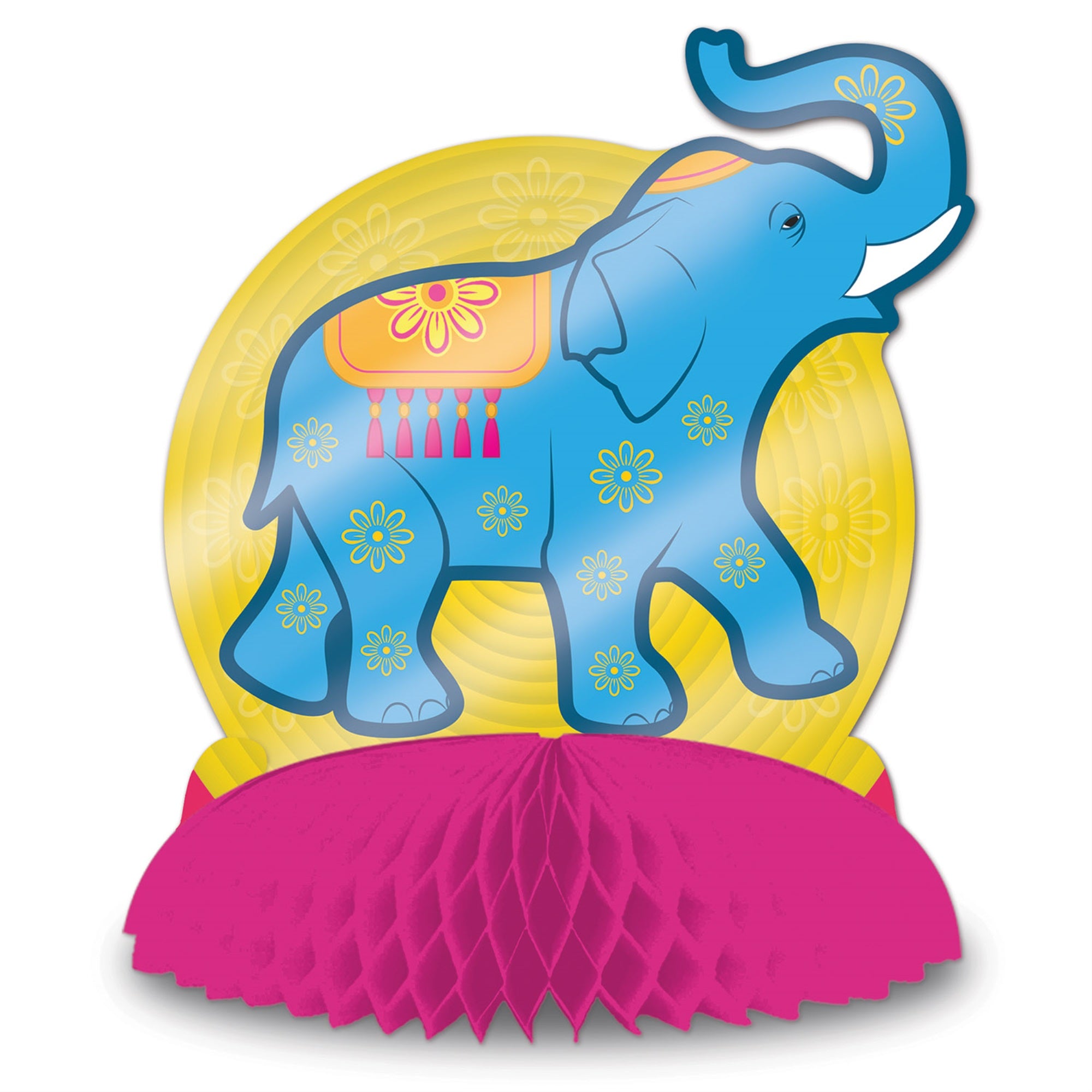 Foil Diwali Centerpiece, (Pack Of 12)